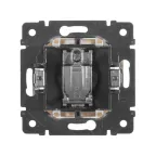 VALENA Розетка телевизионная TV оконечная 10дБ в рамку белая