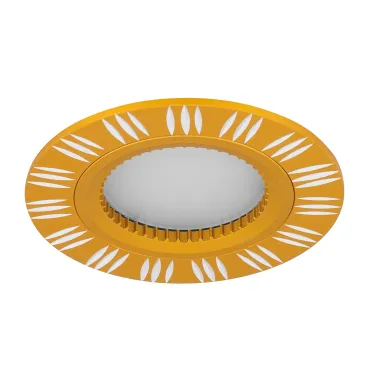 Светильник точечный встраиваемый Aluminium AL017 Круг. Золото/Хром, Gu5.3 | AL017 | Gauss