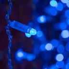 Гирлянда "Светодиодный Дождь" 2х1,5м, постоянное свечение, прозрачный провод, 230 В, диоды СИНИЕ, 192 LED | 235-303-6 | NEON-NIGHT