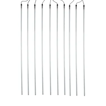 Гирлянда Тающие сосульки 24 В, комплект 10 шт. х 100 см, шаг 100 см, 960 LED, белый, соединяются, | 256-429 | NEON-NIGHT