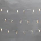 Гирлянда светодиодная Прищепки 30 LED, 5 м, теплый белый цвет свечения | 303-032 | NEON-NIGHT