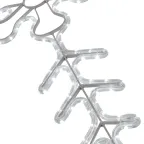 Фигура световая "Снежинка" цвет белый, размер 95*95 см,  мерцающая  | 501-338 | NEON-NIGHT