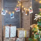 Деревянные прищепки Новогодняя ель 14,5x4,5x1,6 cм, 6 шт, | 504-031 | NEON-NIGHT