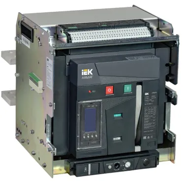 Выключатель автоматический воздушный ARMAT выдвижного исполнения 3P типоразмер E 100кА 3200А расцепитель TY с комплектом аксессуаров 220В: мотор привод катушка включения катушка отключения