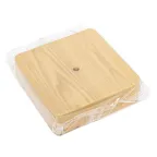 Коробка разветвительная KMP-030-032 (104х104х28) светлое дерево PROxima