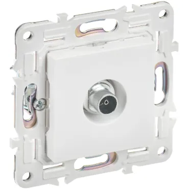 SKANDY Розетка TV оконечная SK-A12W арктический белый IEK