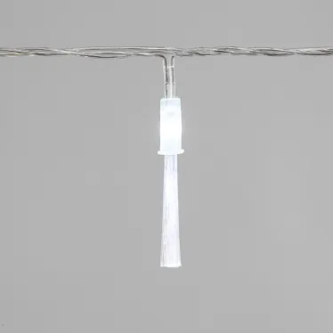 Гирлянда светодиодная Кисточки 48 LED БЕЛЫЕ 5 метров | 303-035 | NEON-NIGHT