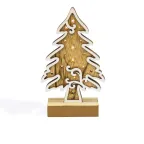 Деревянная фигурка с подсветкой "Елочка" 11,5*5*19 см | 504-012 | NEON-NIGHT