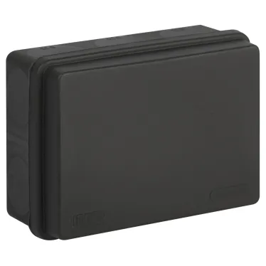 Распределительная коробка KOR-150-110-70-11g-2MP-B двухкомпонентная HF стойкая к УФ 150х110х70мм черная прямой монтаж IP67