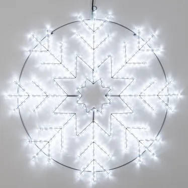 Фигура ARD-SNOWFLAKE-M8-950x950-540LED White (230V, 33W) (Ardecoled, IP65) | 034254 | Arlight