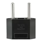 Сетевой переходник плоский "Тефаль" черный PROCONNECT Индивидуальная упаковка 1 шт | 11-1042-9 | PROconnect