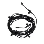 Гирлянда Тающие сосульки 24 В, комплект 10 шт. х 100 см, шаг 100 см, 960 LED, белый, соединяются, | 256-429 | NEON-NIGHT