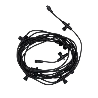 Гирлянда Тающие сосульки 24 В, комплект 10 шт. х 100 см, шаг 100 см, 960 LED, белый, соединяются, | 256-429 | NEON-NIGHT