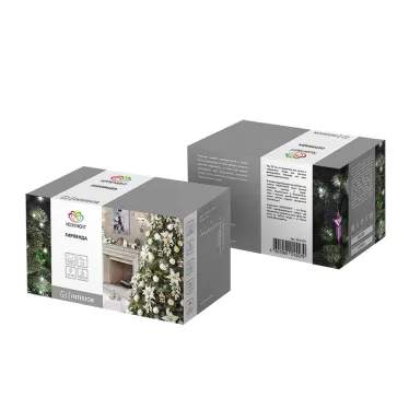 Гирлянда "Твинкл Лайт" 15 м, темно-зеленый ПВХ, 120 LED, цвет белый | 303-055 | NEON-NIGHT