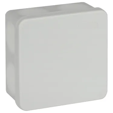 Коробка распаячнаяKOR-100-100-50-9g-2MP двухкомпонентная безгалогенная атмосферостойкая 100х100х50мм прямой монтаж