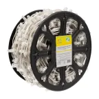 Гирлянда LED Клип-лайт 12 V, прозрачный ПВХ, 150 мм, цвет диодов Белый Flashing (Белый) | 325-165 | NEON-NIGHT