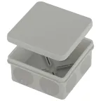 Коробка распаячнаяKOR-100-100-50-9g-2MP двухкомпонентная безгалогенная атмосферостойкая 100х100х50мм прямой монтаж