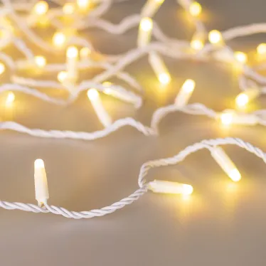 Светодиодная гирлянда ARD-STRING-CLASSIC-20000-WHITE-200LED-MILK-SYNC RGB (230V, 13W) (Ardecoled, IP65) | 028206 | Arlight