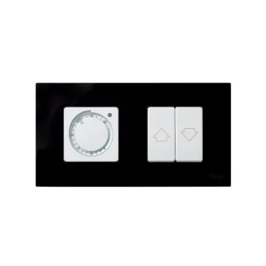 Рамка-декор на 2 поста для 2700620-03., S27Pl, чёрный