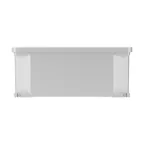 Коробка ответвительная 178х155х74мм IP66 RAL9006 алюминиевая