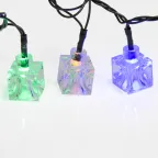 Гирлянда светодиодная "Кубики" 20 LED МУЛЬТИКОЛОР 2,8 метра с контроллером | 303-061 | NEON-NIGHT