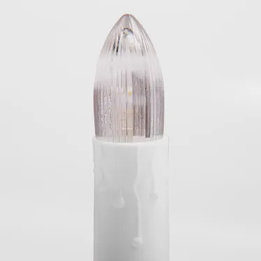 Гирлянда Свечи 10м, темно-зеленый ПВХ, 50 LED ТЕПЛЫЙ БЕЛЫЙ | 303-085 | NEON-NIGHT