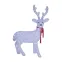 Акриловая светодиодная фигура "Северный олень" 100х65 см, 420 светодиодов, IP44 понижающий трансформатор в комплекте, | 513-244 | NEON-NIGHT