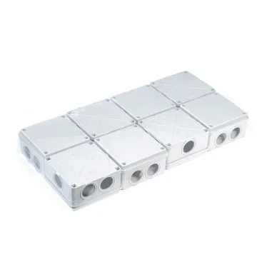 Коробка распределительная 40-0300м для о/п безгалогенная (HF) 100х100х50
