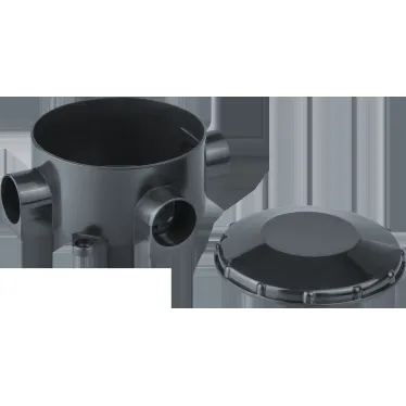 Коробка NSS-DB-70-35-BL распаячная открытого монтажа трехрожковая черная d70x35