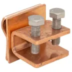 Держатель фальцевый, скручиваемый 3мм, Cu EKF PROxima |  lp-33396-cu |  EKF