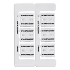 Маркировка бабочка Dкаб-4.2-7.5мм L-30мм, (6шт на пластине)