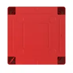 Коробка распределительная 100х100х50 IP56 гладкие стенки красная