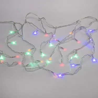 Гирлянда Айсикл (бахрома) светодиодный, 1,8 х 0,5 м, прозрачный провод, 230 В, диоды МУЛЬТИКОЛОР | 255-019 | NEON-NIGHT