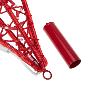 Светодиодная фигура Звезда 80 см, 160 светодиодов, с трубой и подвесом, цвет свечения красный | 514-276 | NEON-NIGHT