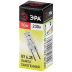 Лампа накаливания галогенная GY6.35-JCD-50W-230V (галоген, капсула, 50Вт, нейтр, GY6.35) (100/1000/35000)