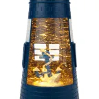 Декоративный светильник Маяк синий с конфетти и подсветкой, USB | 501-171 | NEON-NIGHT
