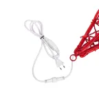 Светодиодная фигура Звезда 80 см, 160 светодиодов, с трубой и подвесом, цвет свечения красный | 514-276 | NEON-NIGHT