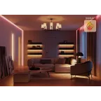 Лампа Светодиодная Smart Home RGBW E27 A60 10 Вт 2700-6500K 1/10/100 | 1180112 | Gauss