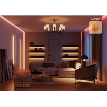 Лампа Светодиодная Smart Home RGBW E27 A60 10 Вт 2700-6500K 1/10/100 | 1180112 | Gauss