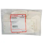 Табличка маркировочная 59.9х49.9мм для хомутов белая (100шт) QUADRO