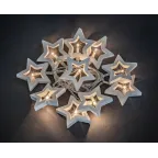 Гирлянда световая  NGF-D009-10WW-2AA-деревянные звёздочки | 14047 | Navigator