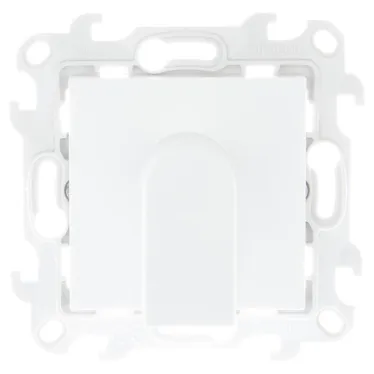 Вывод кабеля, белый