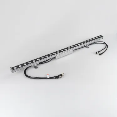 Прожектор светодиодный архитектурный AR-LINE-1000M-24W-24V RGB (Grey, 30 deg, DMX512) | 023624 | Arlight