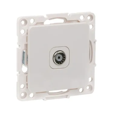 Стокгольм Механизм Розетки TV 1-местной 75Ом 5-862МГц белый