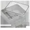 Коробка КМ41276 распаячная для открытой проводки 240х195х90мм IP55 (RAL7035 прозрачный красный кабельные вводы 5 шт)