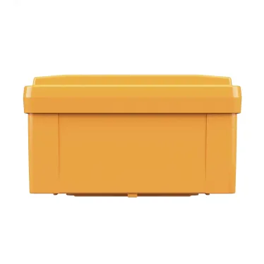 Коробка пластиковая FS с гладкими стенками и клеммниками IP56 100х100х50мм 6р 450V 6A 4мм.кв