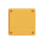 Коробка пластиковая FS с гладкими стенками и клеммниками IP56 100х100х50мм 6р 450V 6A 4мм.кв