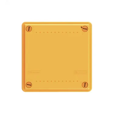 Коробка пластиковая FS с гладкими стенками и клеммниками IP56 100х100х50мм 6р 450V 6A 4мм.кв