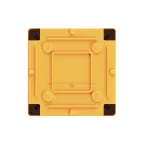 Коробка пластиковая FS с гладкими стенками и клеммниками IP56 100х100х50мм 6р 450V 6A 4мм.кв