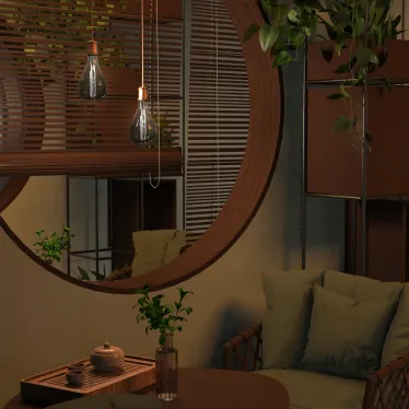 Лампа светодиодная LED Vintage Filament Straight PS160 6W E27 290*160mm Gray 330lm 4000K 1/6 | 179802205 | Gauss